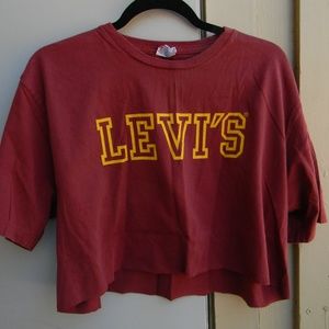 Vintage Levi's Crop University Tee